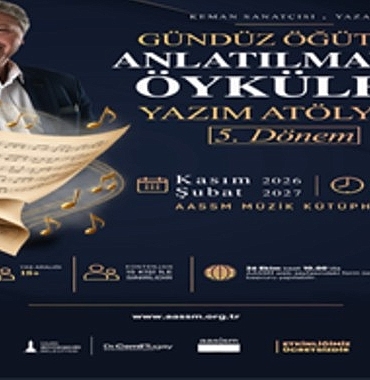“Anlatılmayan Öyküler” Atölyesi’nin 5. dönemi başlıyor