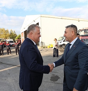 Başkan Balkan, İtfaiye Haftası’nda Kahraman İtfaiyecilerle Buluştu