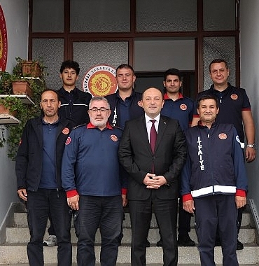 Başkan Selçuk Yıldız’dan İtfaiye Haftası’nda anlamlı ziyaret