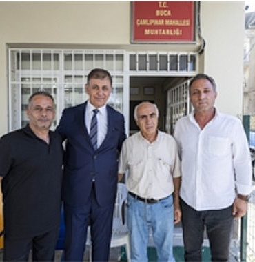Başkan Tugay’dan Buca’da mahalle turu