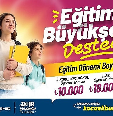 Büyükşehir’in eğitim desteğine başvurular başladı