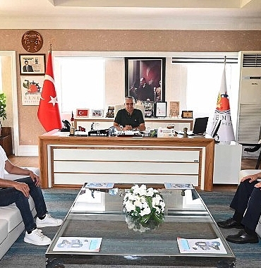 Günay’dan Başkan Topaloğlu’na ziyaret