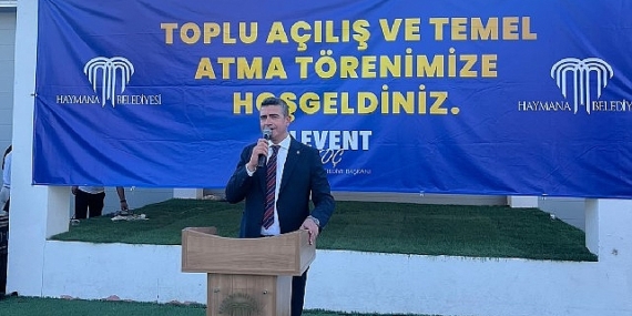 Haymana'da hizmet seferberliği: Hitit Doğa Parkı, Tarihi Roma Hamamı ve Güzelcekale Anıtı hizmete açıldı, Yeni Otogarın temeli atıldı