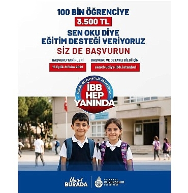 İBB Öğrencilerin Yanında