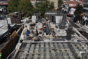 Katlı Otopark Hızla Yükseliyor