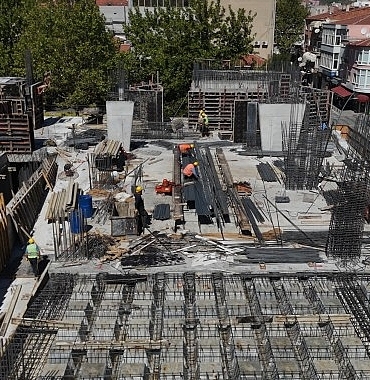 Katlı Otopark Hızla Yükseliyor