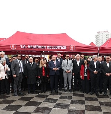 Keçiören’de Atatürk Anılarak Cumhuriyet Bayramı Kutlandı