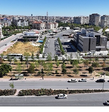 Konya Büyükşehir, Raylı Sistem Çalışmaları Esnasında Kaldırdığı Her Ağacı Yeniden Toprakla Buluşturuyor