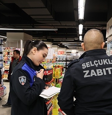 Selçuklu’da Market Denetimleri Sürüyor